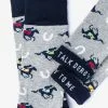 A Lynn Alynn Socks Horsin Around In Gray