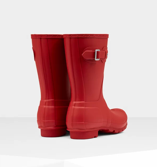 Hunter Women's Original Short Military Red Boot 3 Hunter Women's Original Short Military Red Boot - Image 3