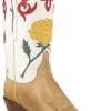 Lucchese Classic L4646 Women's Yellow Rose Boot Hand Made- ONE OF A KIND