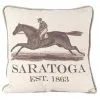 Ox Bow Decor Ox Bow Equestrian/Saratoga 1863 Pillow SS22