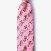 Alynn Men's Silk Skinny Tie Win Place Show In Pink