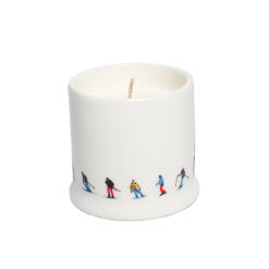 POWDERHOUND Soy Candle Ski Chain Design