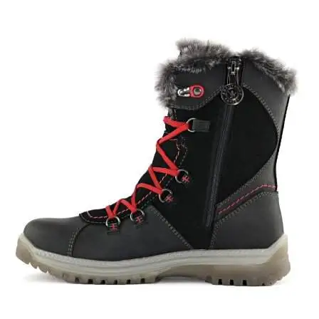 Santana Canada Women's Waterproof Majesta 2 Black Winter Boot Extreme Cold Rated To -30C/-22F 5 Santana Canada Women's Waterproof Majesta 2 Black Winter Boot Extreme Cold Rated To -30C/-22F - Image 5