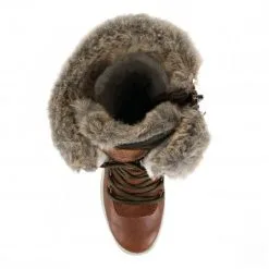 Santana Canada Women's Luxury Winter Boot Marinda In Cognac Made In Italy -Cheap Men's Formal Wear Store santana canada marinda cog green