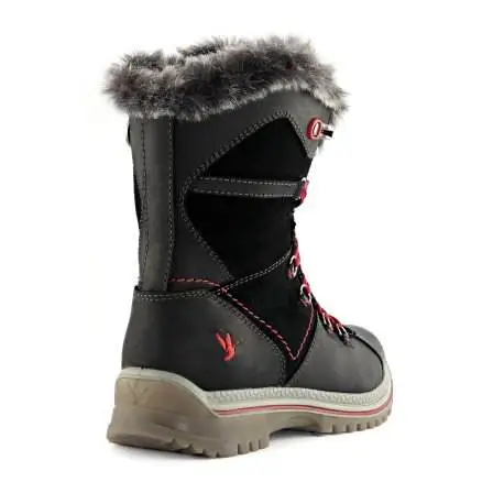Santana Canada Women's Waterproof Majesta 2 Black Winter Boot Extreme Cold Rated To -30C/-22F 3 Santana Canada Women's Waterproof Majesta 2 Black Winter Boot Extreme Cold Rated To -30C/-22F - Image 3