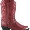 Smoky Mountain Children's Mesquite Western Boot In Red