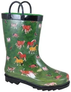 Smoky Mountain Children's Round Up Rubber Boots