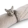 Vagabond House Vagabond Pewter Fox Napkin Ring SS23
